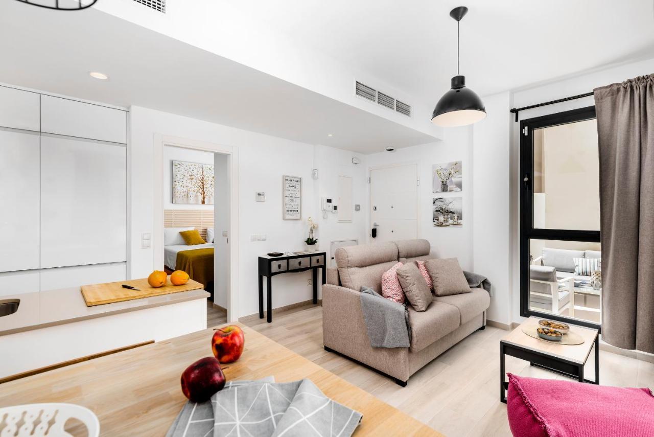 Apartamento Deluxe Con Piscina, Terraza & Parking Málaga Exterior foto