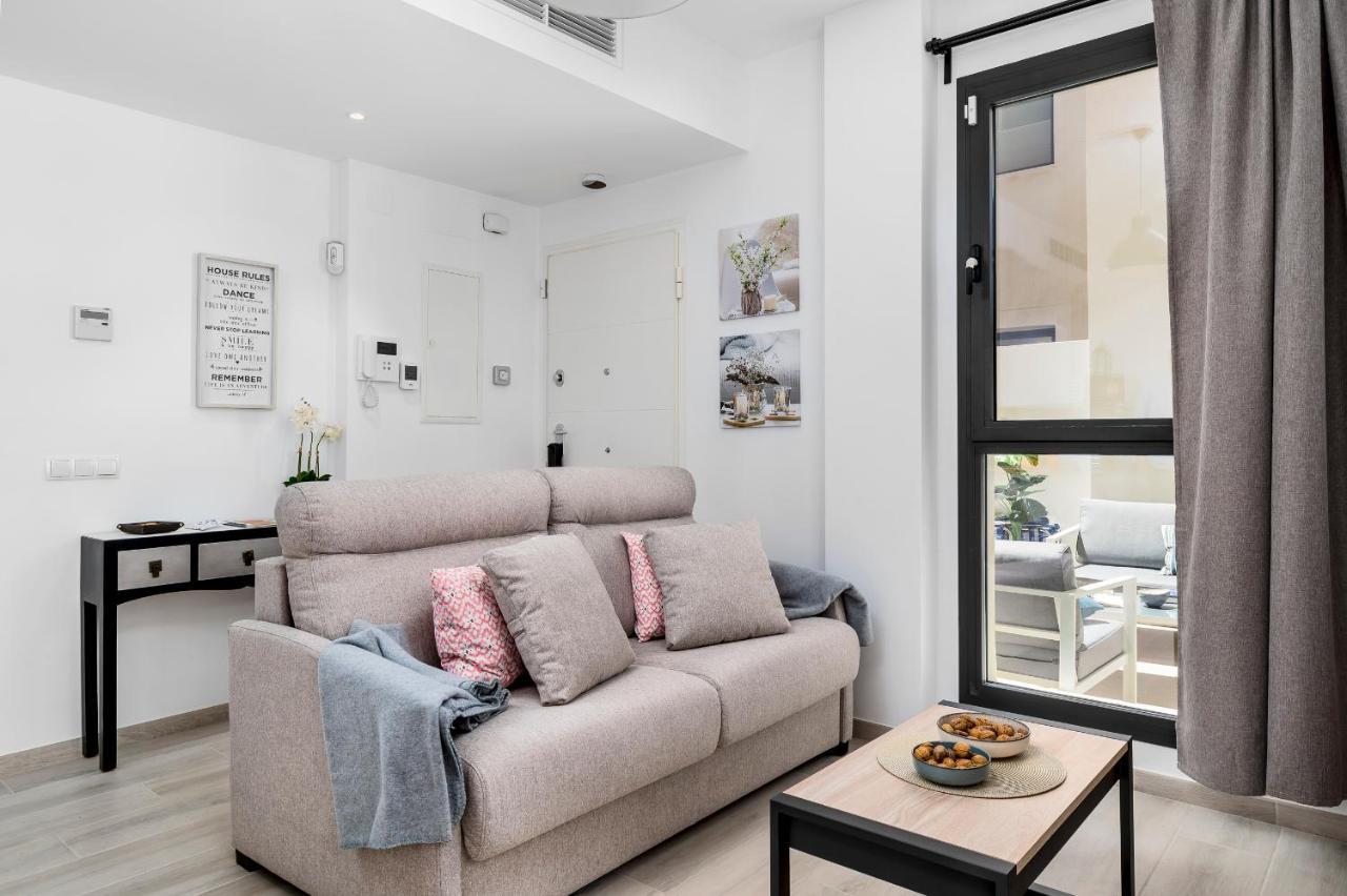 Apartamento Deluxe Con Piscina, Terraza & Parking Málaga Exterior foto